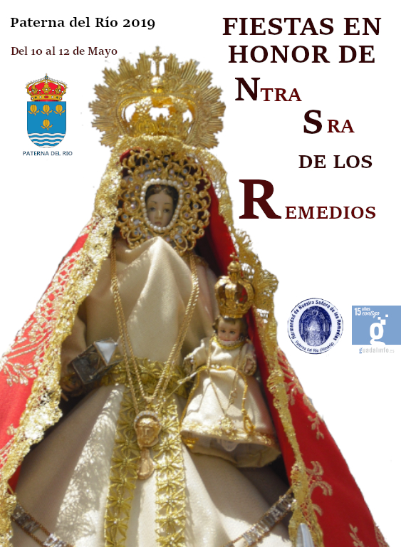 Cartel anunciador de las Fiestas en Honor a la Virgen de los Remedios 2019