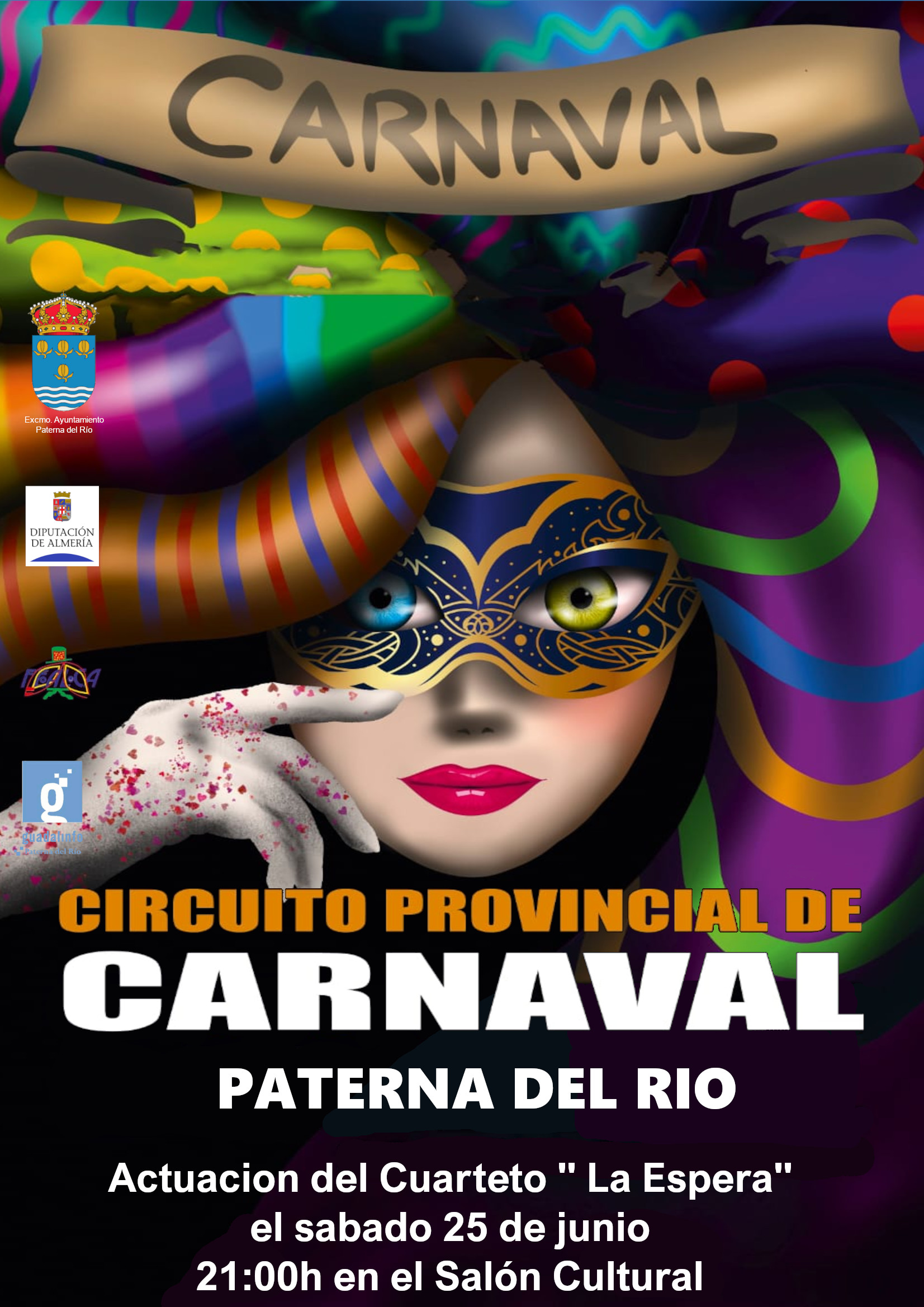 Cartel anuncio actuación Carnaval